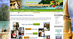 Desktop Screenshot of bangkokflowerdelivery.com